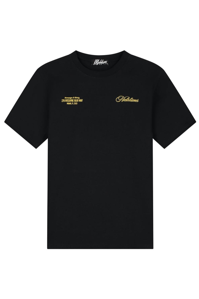 MEN CHAMPAGNE T SHIRT MM1 HS25 61 900 BLACK